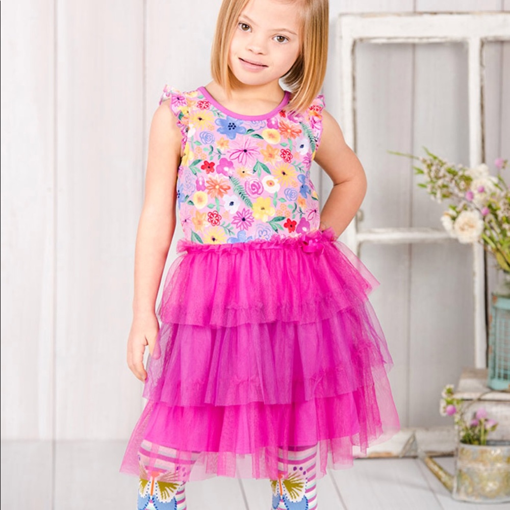 Matilda Jane Fairy Garden Frenchie dress